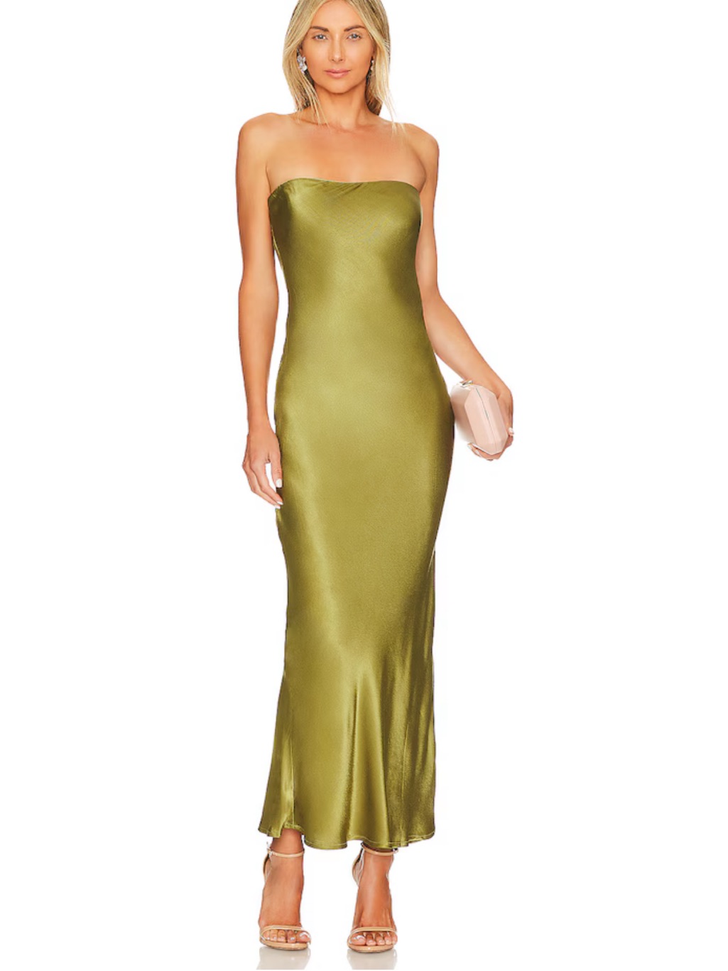 Sndys X Revolve Olive Slip Dress